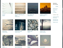 Tablet Screenshot of dewtonerecordings.com